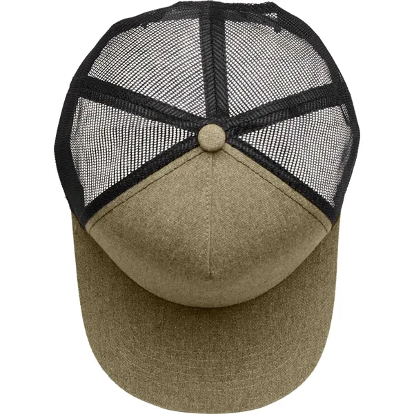 Recycled Cotton Canvas 5 Panel Mesh Back Ballcap... from ASI 66887 PCNA / Trimark