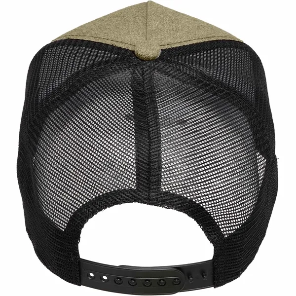 Recycled Cotton Canvas 5 Panel Mesh Back Ballcap... from ASI 66887 PCNA / Trimark