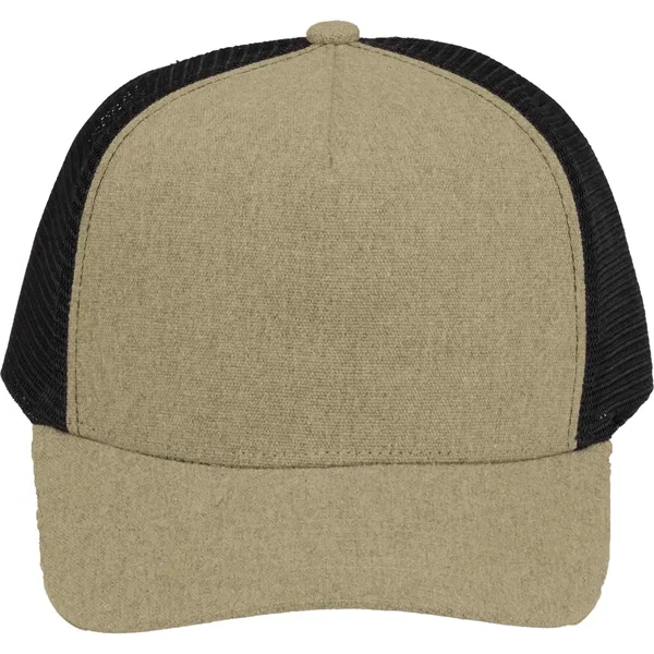 Recycled Cotton Canvas 5 Panel Mesh Back Ballcap... from ASI 66887 PCNA / Trimark