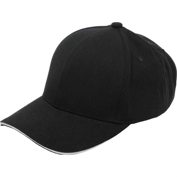 Recycled Cotton Twill 6 Panel Split Peak Ballcap... from ASI 66887 PCNA / Trimark