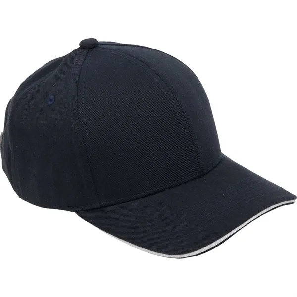 Recycled Cotton Twill 6 Panel Split Peak Ballcap... from ASI 66887 PCNA / Trimark