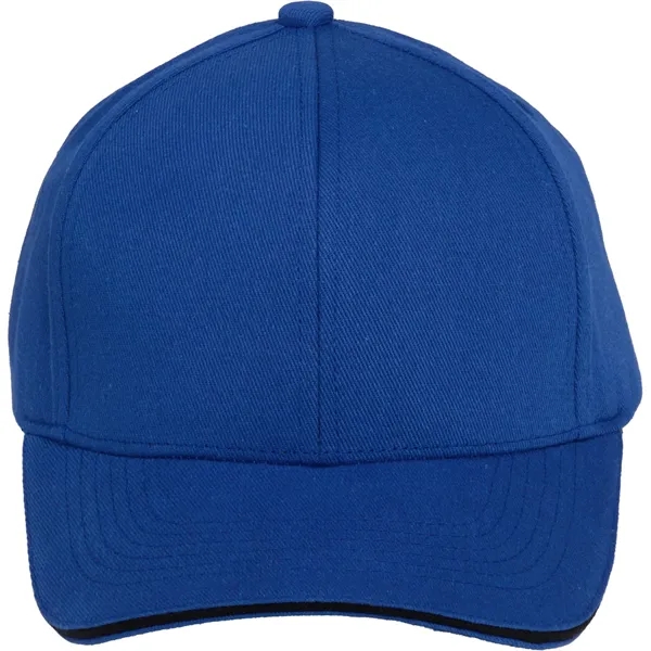 Recycled Cotton Twill 6 Panel Split Peak Ballcap... from ASI 66887 PCNA / Trimark