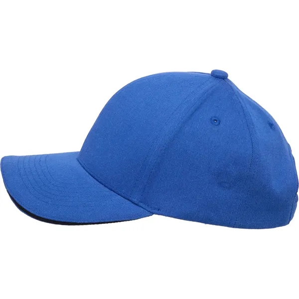 Recycled Cotton Twill 6 Panel Split Peak Ballcap... from ASI 66887 PCNA / Trimark