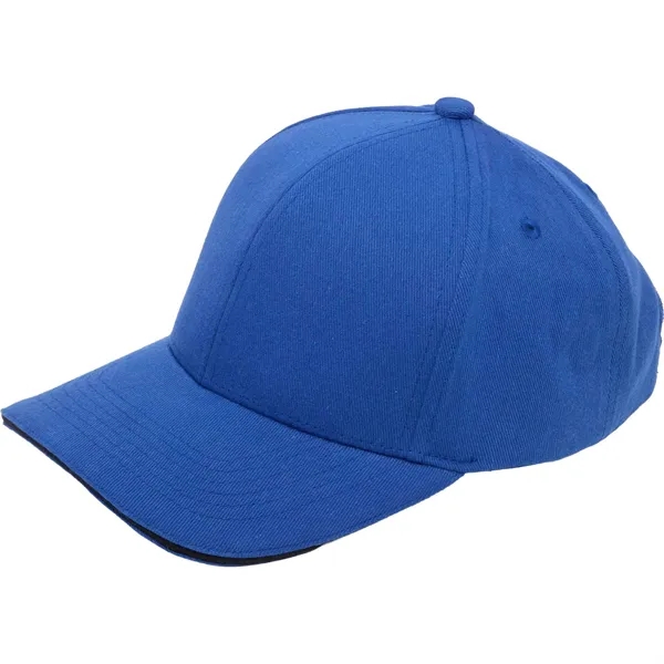 Recycled Cotton Twill 6 Panel Split Peak Ballcap... from ASI 66887 PCNA / Trimark