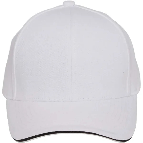 Recycled Cotton Twill 6 Panel Split Peak Ballcap... from ASI 66887 PCNA / Trimark