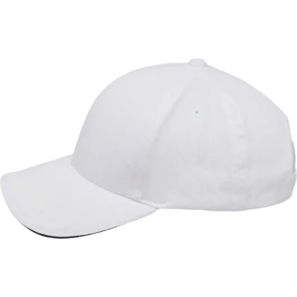 Recycled Cotton Twill 6 Panel Split Peak Ballcap... from ASI 66887 PCNA / Trimark