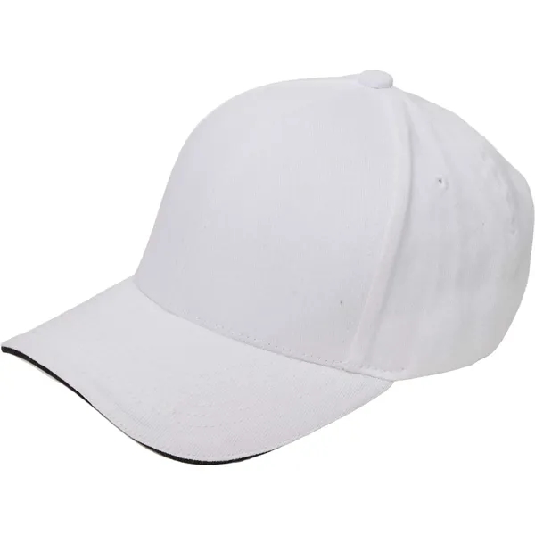 Recycled Cotton Twill 6 Panel Split Peak Ballcap... from ASI 66887 PCNA / Trimark