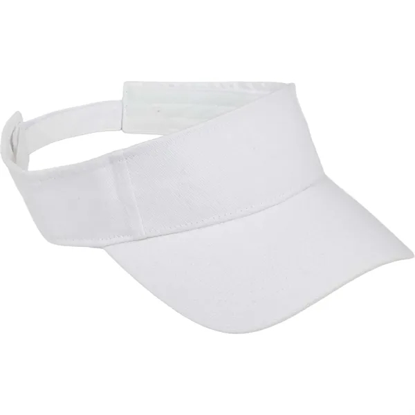 Recycled Cotton Twill Visor - Unisex... from ASI 66887 PCNA / Trimark
