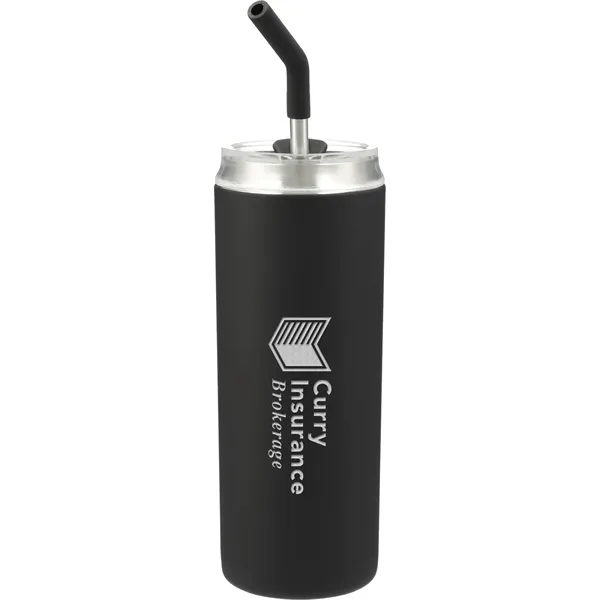 20 oz. double wall, vacuum insulated stainless steel tumbler with lid... from ASI 66887 PCNA / Leeds