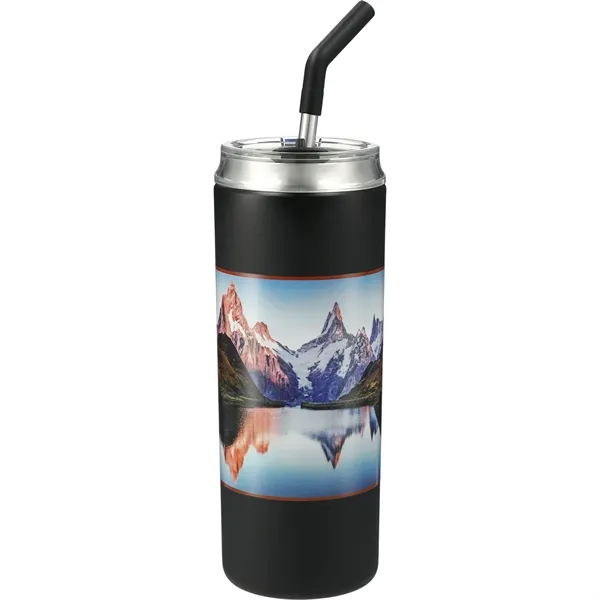20 oz. double wall, vacuum insulated stainless steel tumbler with lid... from ASI 66887 PCNA / Leeds