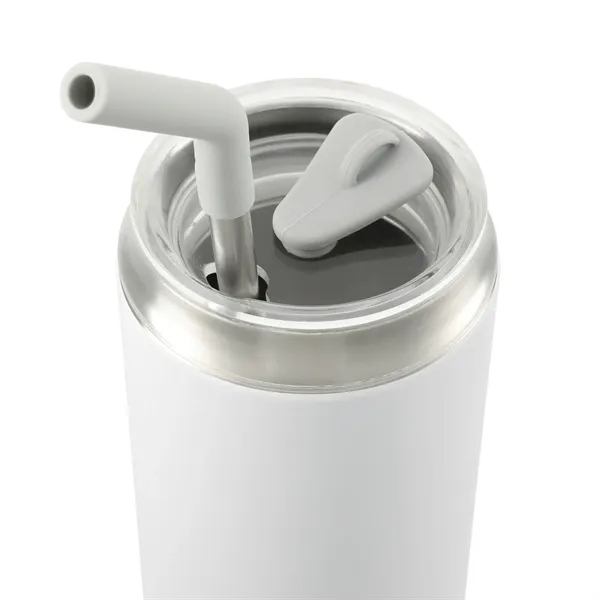 20 oz. double wall, vacuum insulated stainless steel tumbler with lid... from ASI 66887 PCNA / Leeds