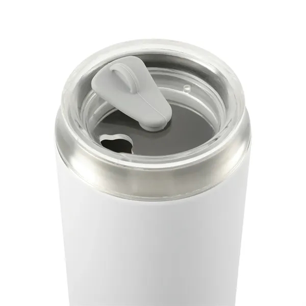 20 oz. double wall, vacuum insulated stainless steel tumbler with lid... from ASI 66887 PCNA / Leeds
