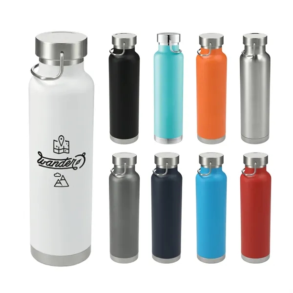 22 oz. vacuum insulated stainless steel bottle with screw-on lid.... from ASI 66887 PCNA / Leeds