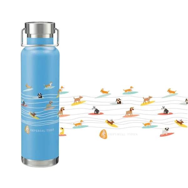 22 oz. vacuum insulated stainless steel bottle with screw-on lid.... from ASI 66887 PCNA / Leeds