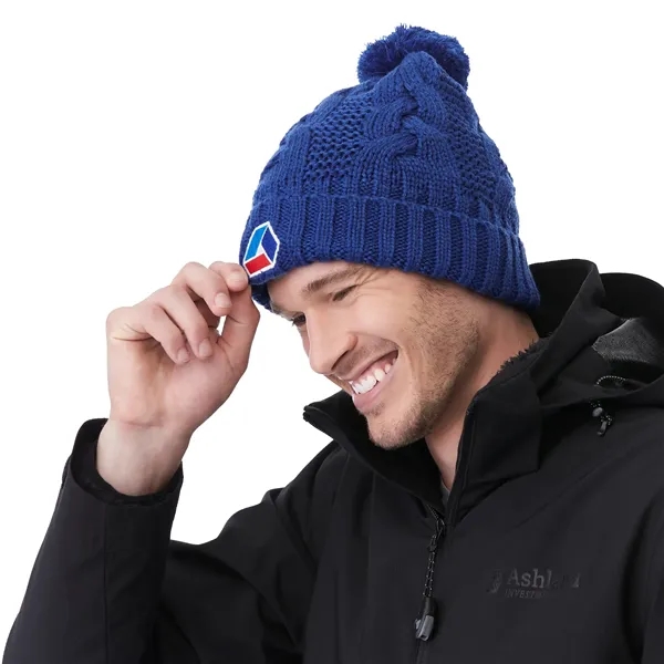 11" x 2" x 8.5" beanie hat with a pom top... from ASI 66887 PCNA