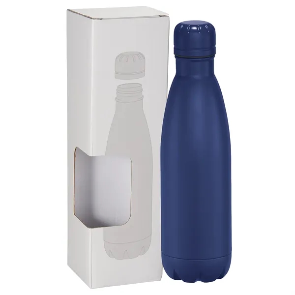 17 oz. double wall stainless steel insulated bottle with window box.... from ASI 66887 PCNA / Leeds