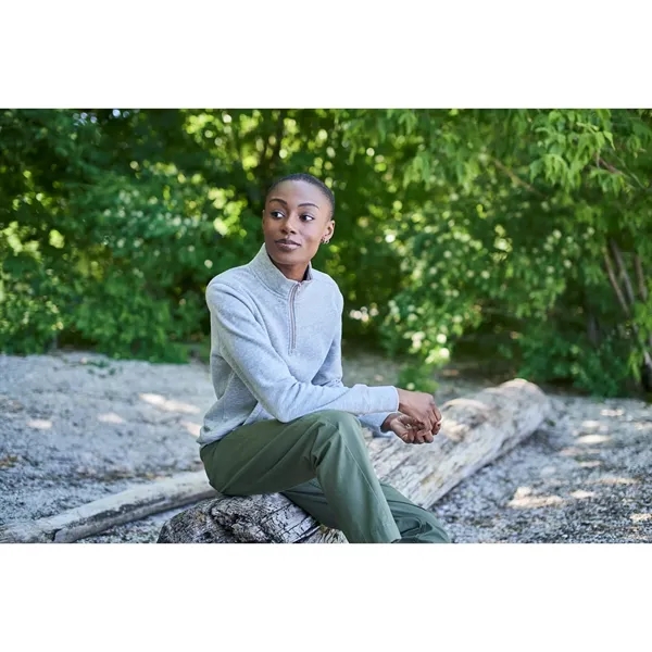 Women's fleece quarter-zip top.... from ASI 66887 PCNA / Trimark