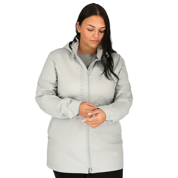 Women's MANZANO Eco softshell jacket; made from 100% recycled polyester.... from ASI 66887 PCNA / Trimark