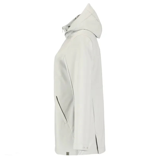 Women's MANZANO Eco softshell jacket; made from 100% recycled polyester.... from ASI 66887 PCNA / Trimark