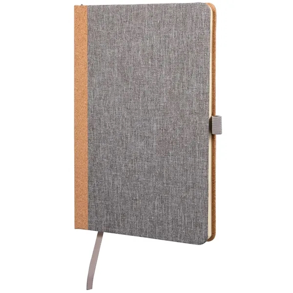 5.5" x 8.5" Recycled PET and Cork Bound Journal... from ASI 66887 PCNA / Bullet
