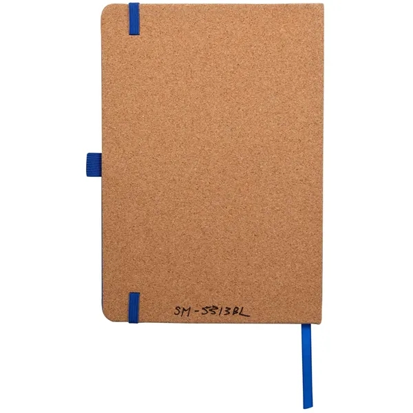 5.5" x 8.5" Recycled PET and Cork Bound Journal... from ASI 66887 PCNA / Bullet