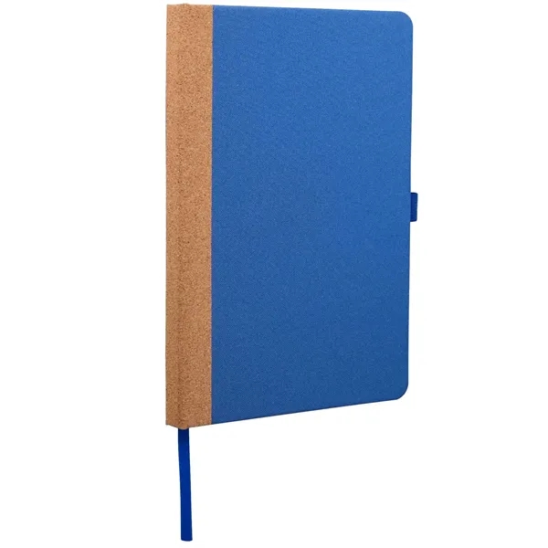 5.5" x 8.5" Recycled PET and Cork Bound Journal... from ASI 66887 PCNA / Bullet