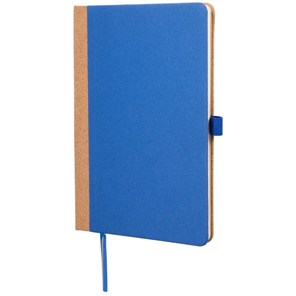 5.5" x 8.5" Recycled PET and Cork Bound Journal... from ASI 66887 PCNA / Bullet