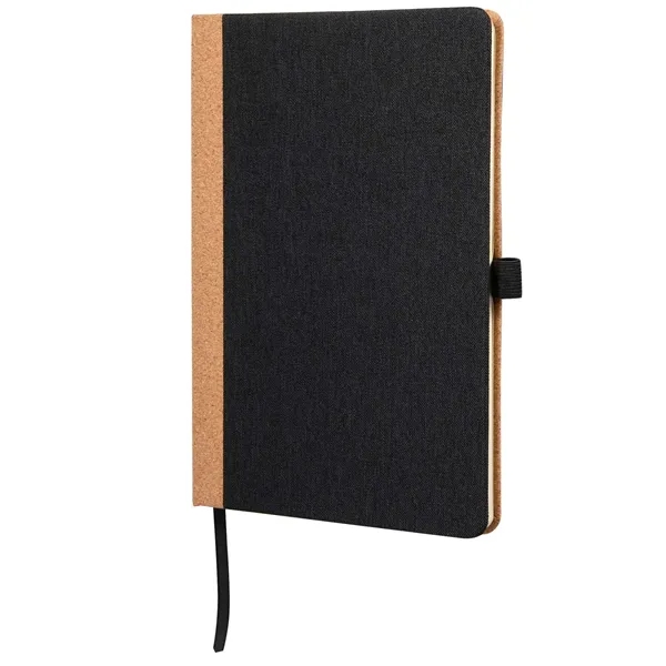 5.5" x 8.5" Recycled PET and Cork Bound Journal... from ASI 66887 PCNA / Bullet