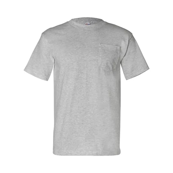 Adult USA made heavyweight 100% cotton short sleeve t-shirt with a... from ASI 84358 S&S Activewear