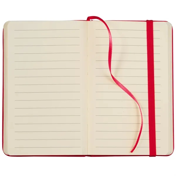 3.5" x 5.5" Recycled PET Pocket Bound Journal... from ASI 66887 PCNA / Bullet