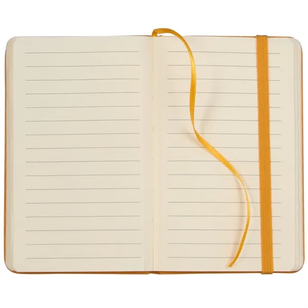 3.5" x 5.5" Recycled PET Pocket Bound Journal... from ASI 66887 PCNA / Bullet