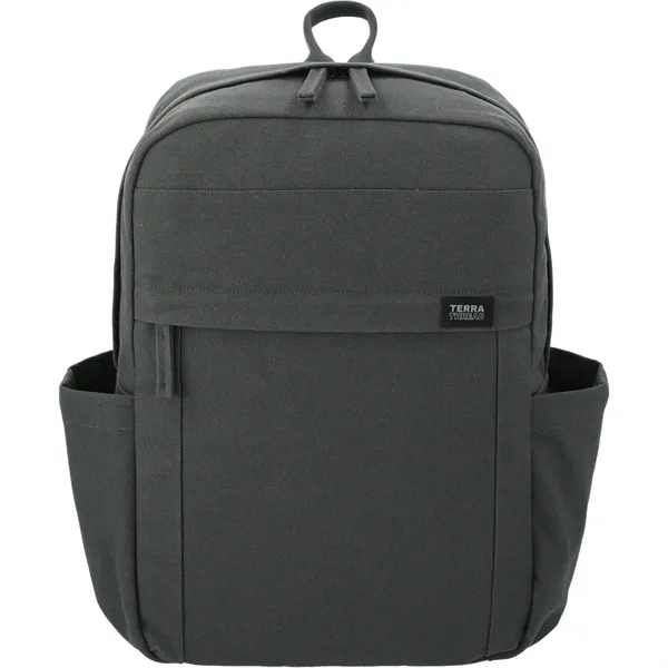 15" computer backpack made of certified organic cotton canvas.... from ASI 66887 PCNA / Leeds