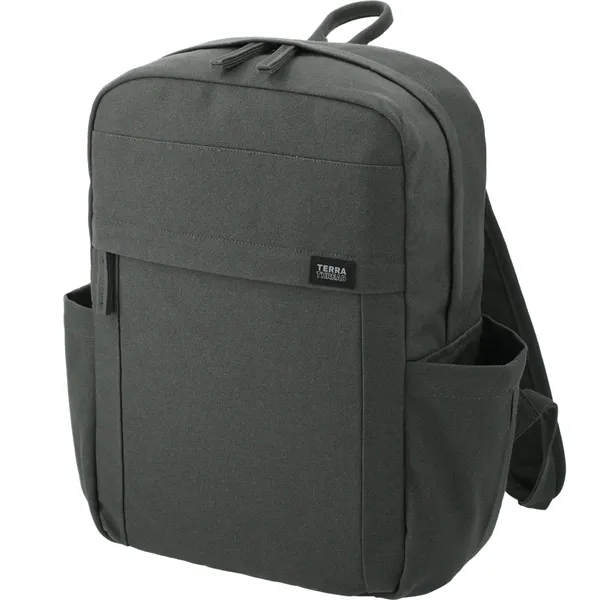 15" computer backpack made of certified organic cotton canvas.... from ASI 66887 PCNA / Leeds