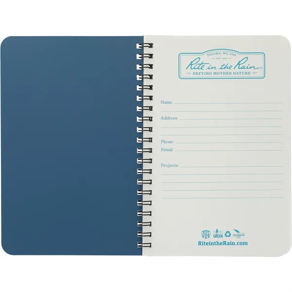 Side spiral bound notebook with hard cover and 32 sheets of... from ASI 66887 PCNA / Leeds