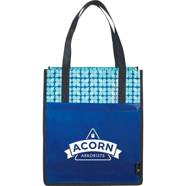 Non-woven, laminated grocery tote.... from ASI 66887 PCNA / Bullet