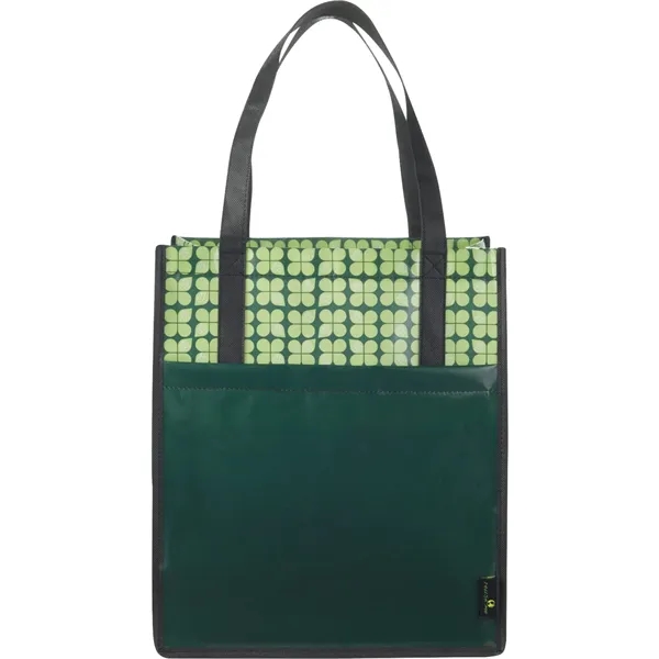Non-woven, laminated grocery tote.... from ASI 66887 PCNA / Bullet
