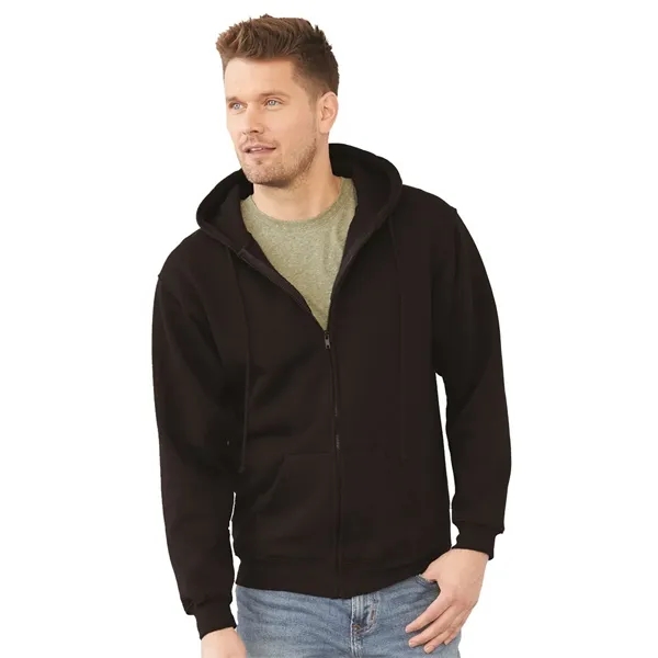 Full zip hooded sweatshirt. 9.5 oz. preshrunk 80% cotton/20% polyester. Blank.... from ASI 84358 S&S Activewear