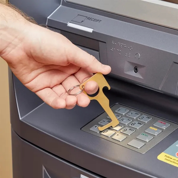 Key chain for pressing buttons and opening doors... from ASI 66887 PCNA / Leeds