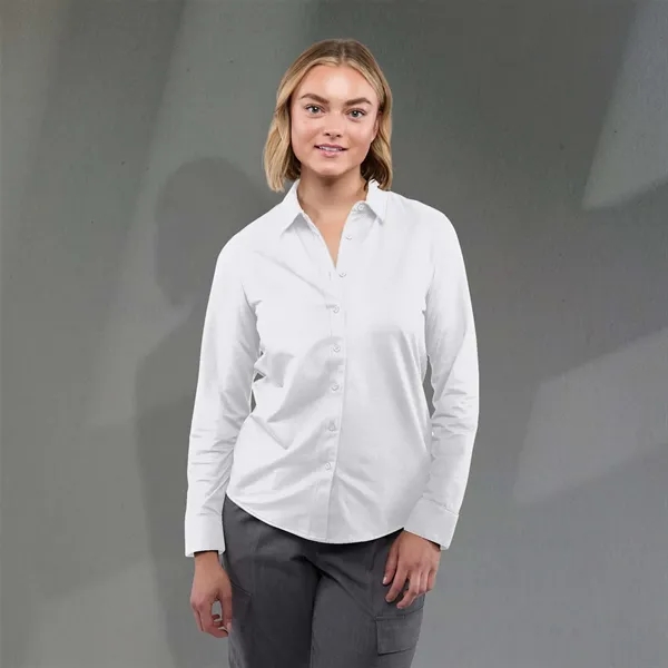 TATRA Eco Long Sleeve Knit Button Up Shirt-Women's... from ASI 66887 PCNA / Trimark