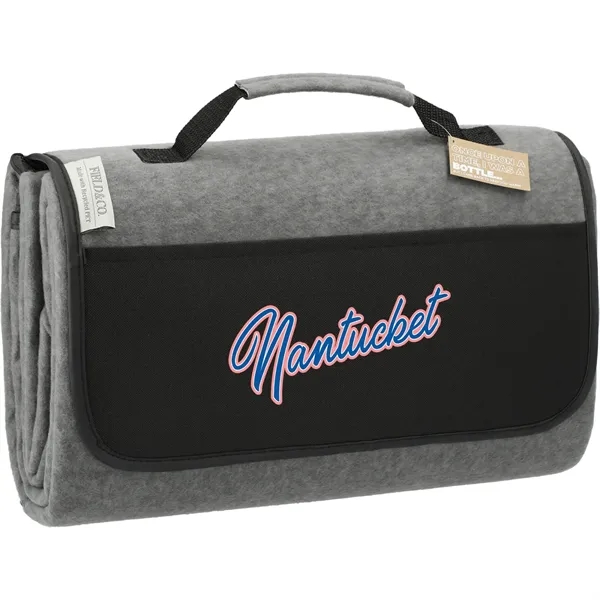 60" x 70" oversized picnic blanket made of 100% recycled PET... from ASI 66887 PCNA / Leeds