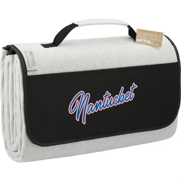 60" x 70" oversized picnic blanket made of 100% recycled PET... from ASI 66887 PCNA / Leeds