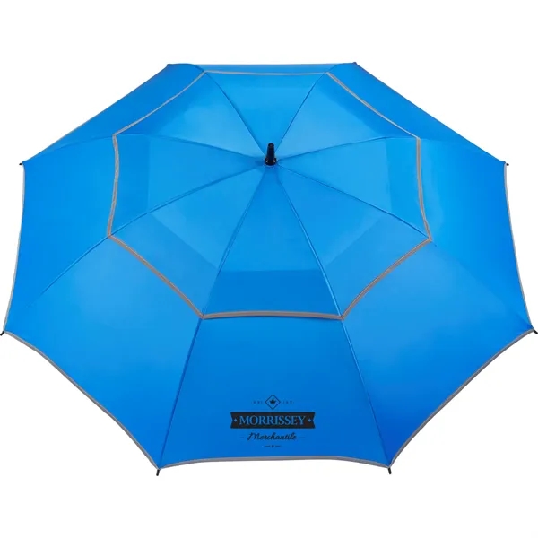 62" RPET Golf Umbrella w/ Reflective Trim... from ASI 66887 PCNA / Leeds