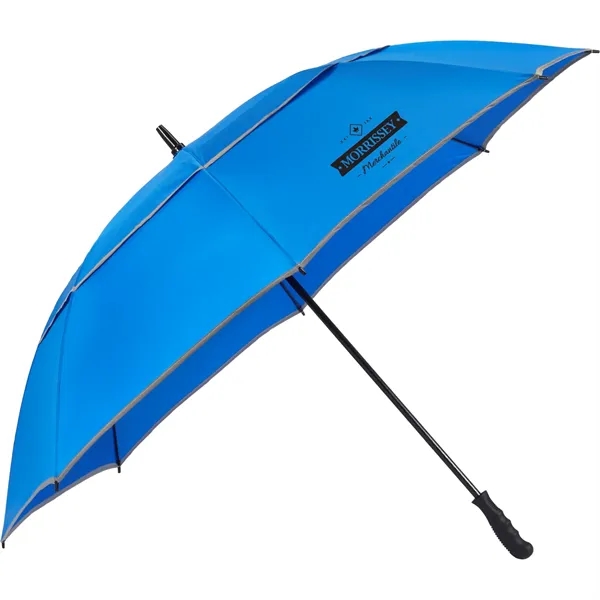 62" RPET Golf Umbrella w/ Reflective Trim... from ASI 66887 PCNA / Leeds