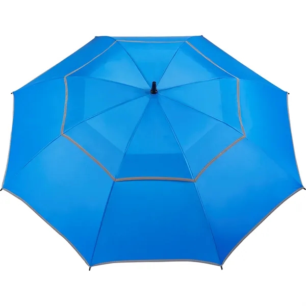 62" RPET Golf Umbrella w/ Reflective Trim... from ASI 66887 PCNA / Leeds