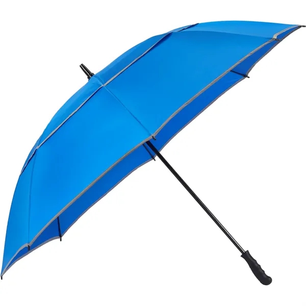 62" RPET Golf Umbrella w/ Reflective Trim... from ASI 66887 PCNA / Leeds