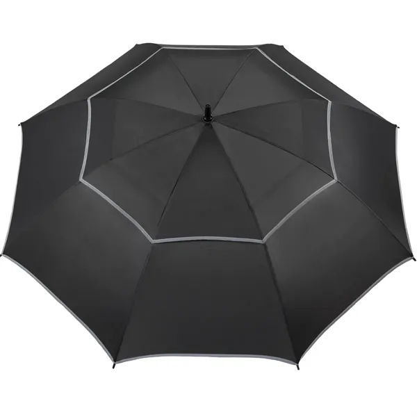 62" RPET Golf Umbrella w/ Reflective Trim... from ASI 66887 PCNA / Leeds