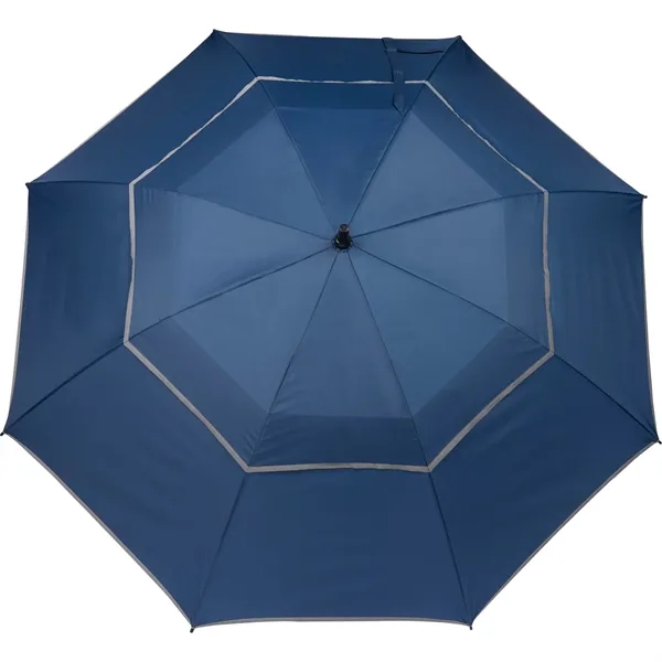 62" RPET Golf Umbrella w/ Reflective Trim... from ASI 66887 PCNA / Leeds