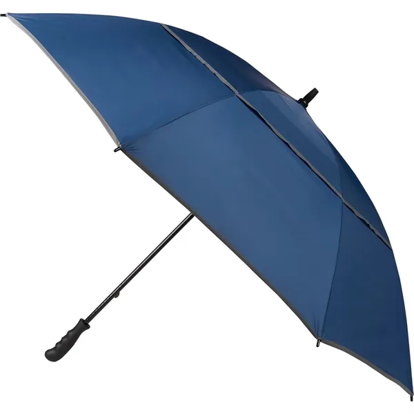 62" RPET Golf Umbrella w/ Reflective Trim... from ASI 66887 PCNA / Leeds