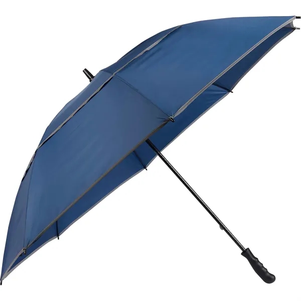62" RPET Golf Umbrella w/ Reflective Trim... from ASI 66887 PCNA / Leeds