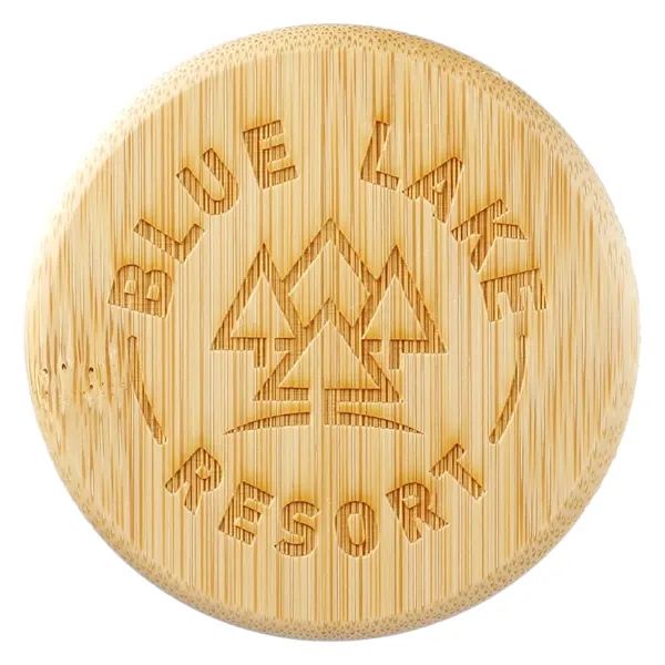 11 oz. ceramic tumbler with double wall construction and screw-on bamboo... from ASI 66887 PCNA / Leeds